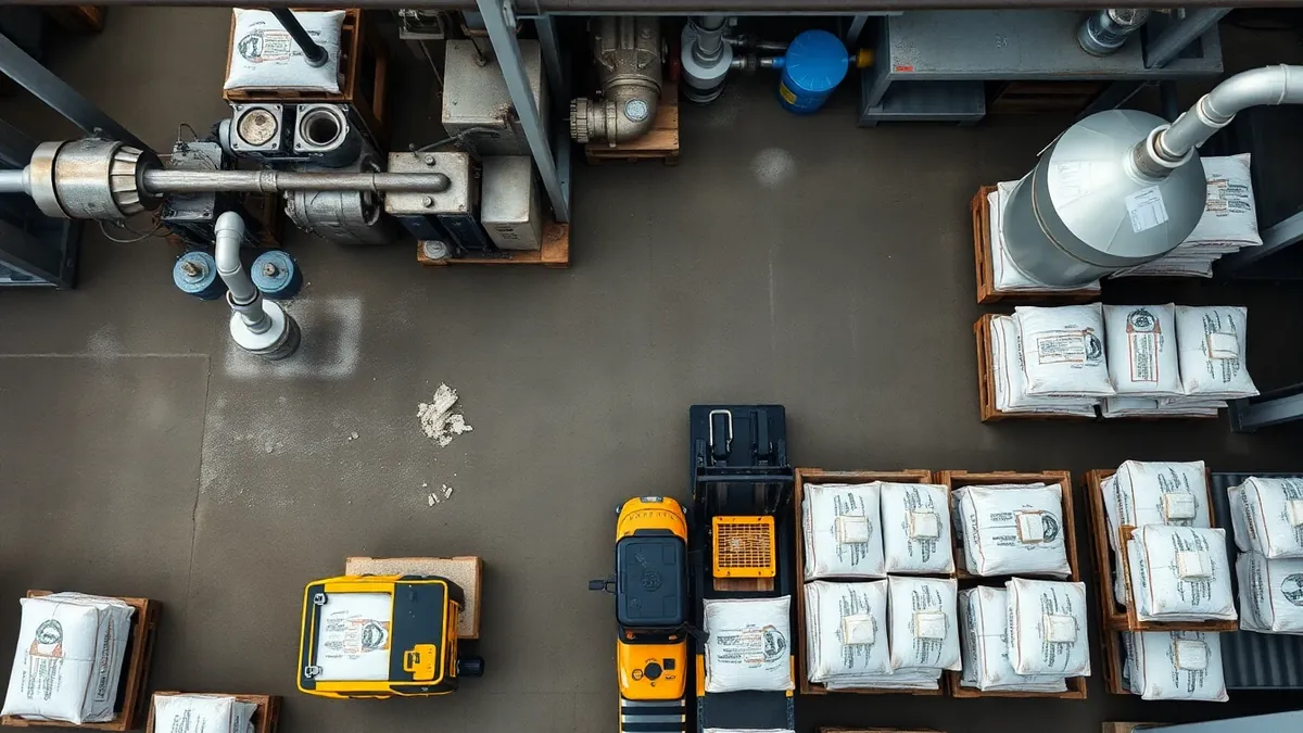Valve Bag Filling Machine production line