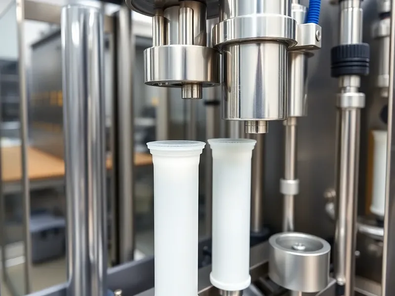 Plastic Tube Filling Machine Side View