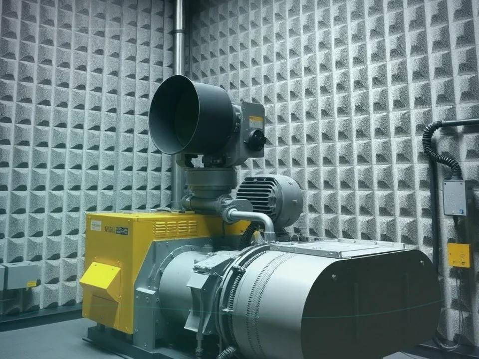 Acoustic Test Chamber application case for Acoustic Test Room - site image