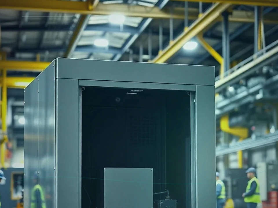Air Compressor Noise Reduction Box application case for Air Compressor Soundproof Enclosure - detail image