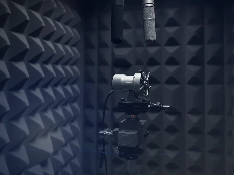 Acoustic Test Chamber application case for Anechoic Test Chamber - site image