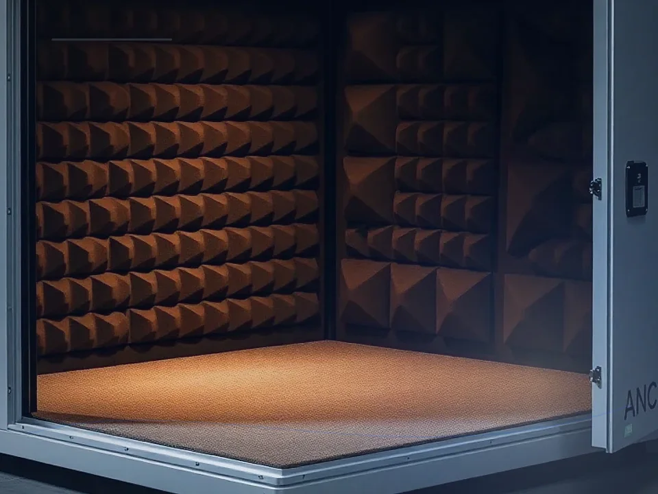 Anechoic Test Box application case for Compact Anechoic Chamber - detail image