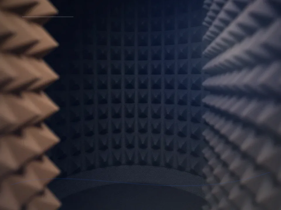 Anechoic Test Box application case for Compact Anechoic Chamber - site image