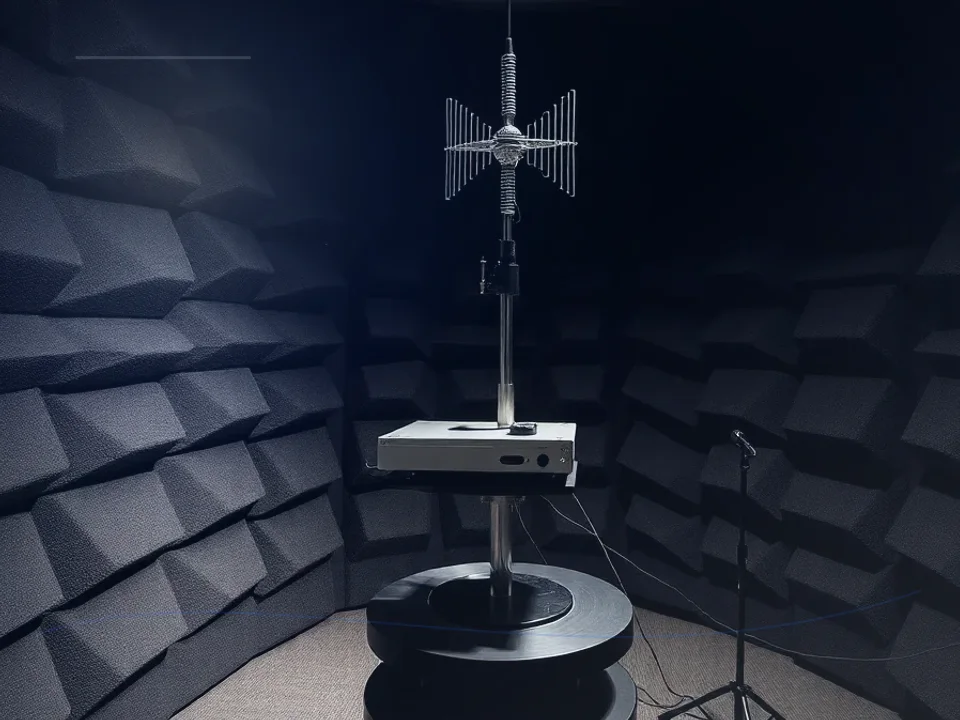 Emc Chamber application case for EMC Anechoic Chamber - site image