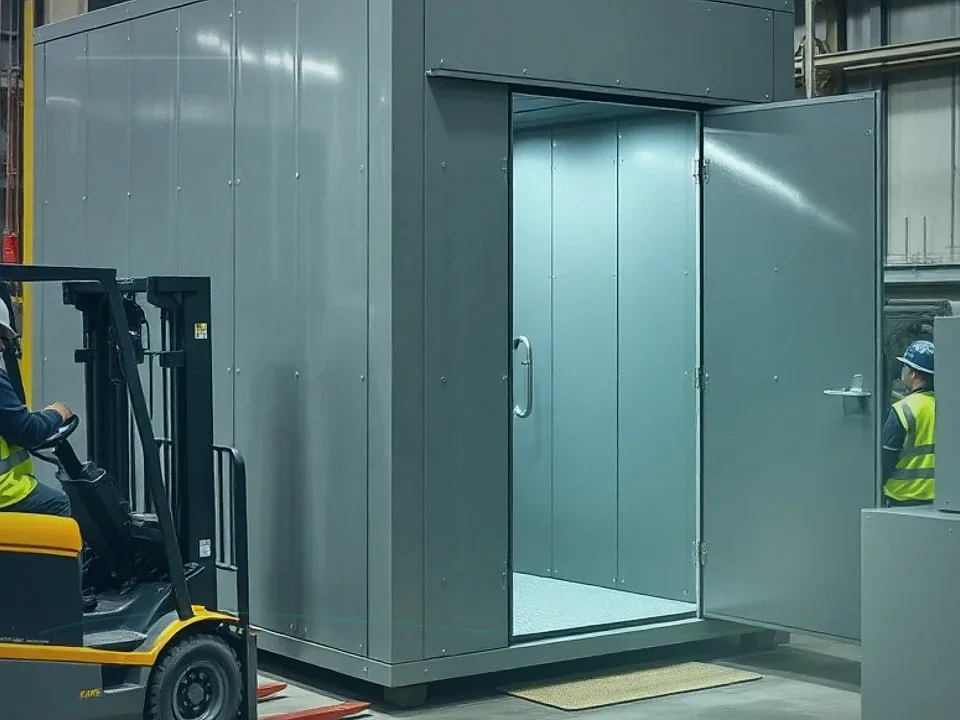Noise Enclosure application case for Noise Test Enclosure - detail image