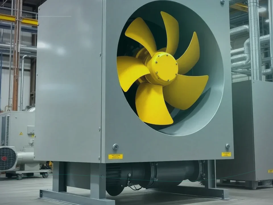 Noise Enclosure application case for Fan & Blower Noise Enclosure - site image