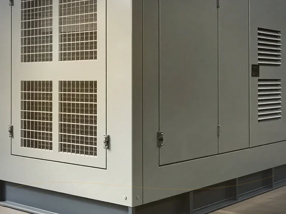 Generator Acoustic Enclosure application case for Generator Soundproof Enclosure - detail image