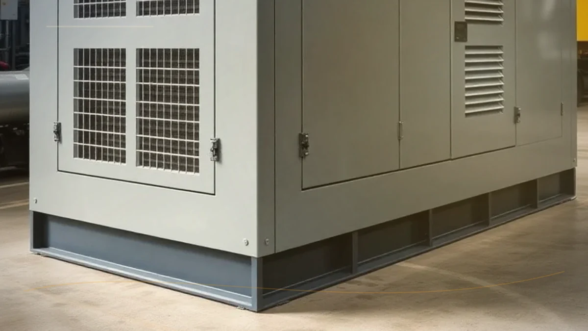 Soundproof Generator Box Application Case for Generator Soundproof Enclosure