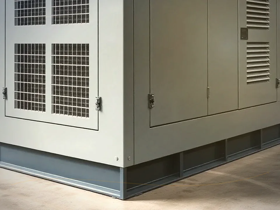 Soundproof Generator Box application case for Generator Soundproof Enclosure - detail image