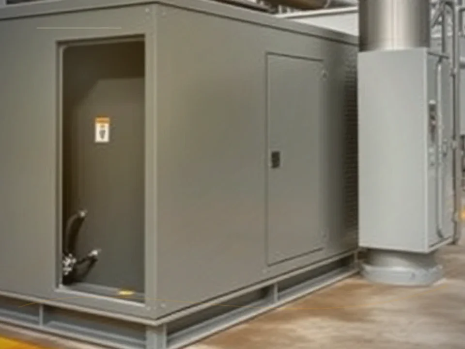 Soundproof Generator Box For Sale application case for Generator Soundproof Enclosure - detail image