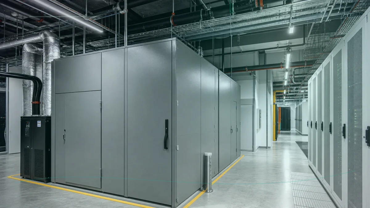 Data Center Hvac Application Case for HVAC Acoustic Enclosure