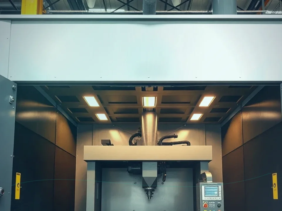 Acoustic Enclosure application case for Industrial Acoustic Enclosure - site image