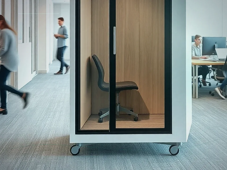 Office Privacy Booth application case for Office Privacy Booth - detail image