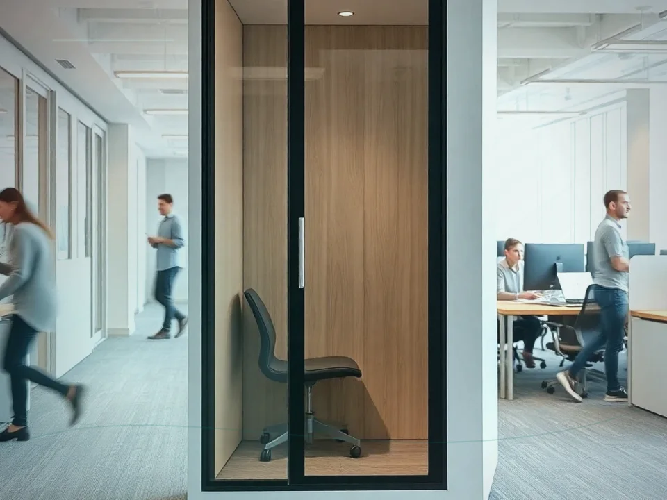 Office Privacy Booth application case for Office Privacy Booth - site image