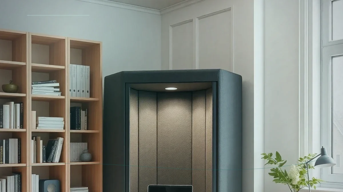 Soundproof Booth For Office Application Case for Portable Soundproof Booth