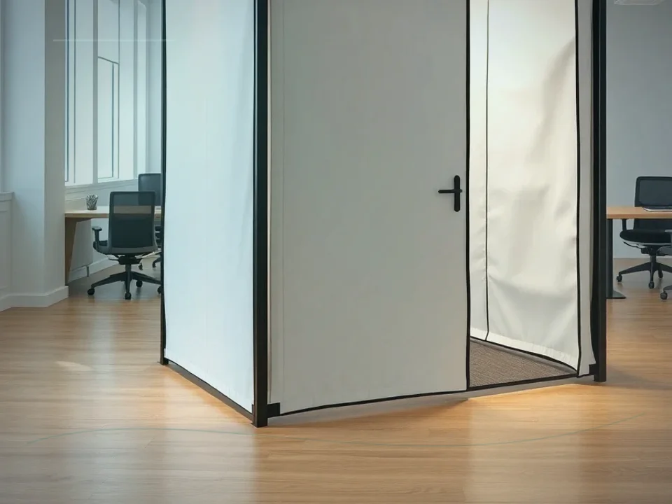 Soundproof Booth application case for Portable Soundproof Booth - site image