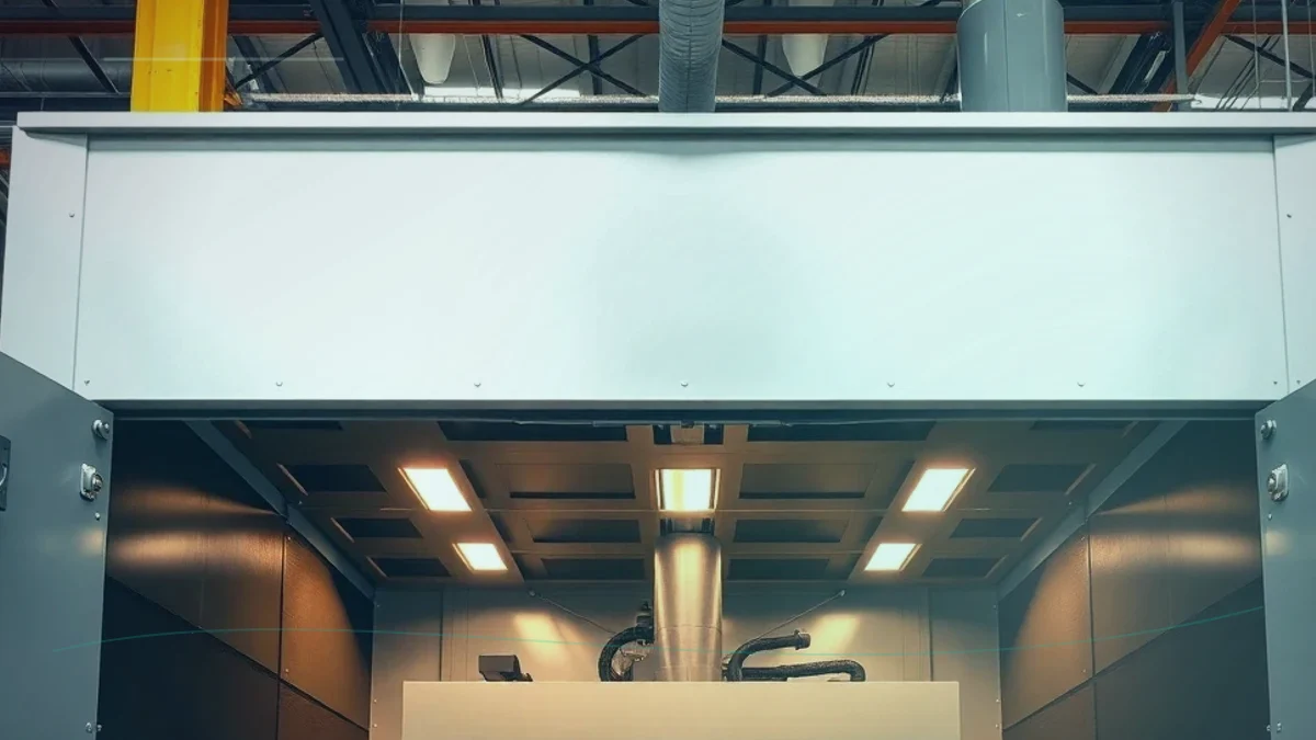 Noise Control Solutions Application Case for Pump Room Acoustic Enclosure