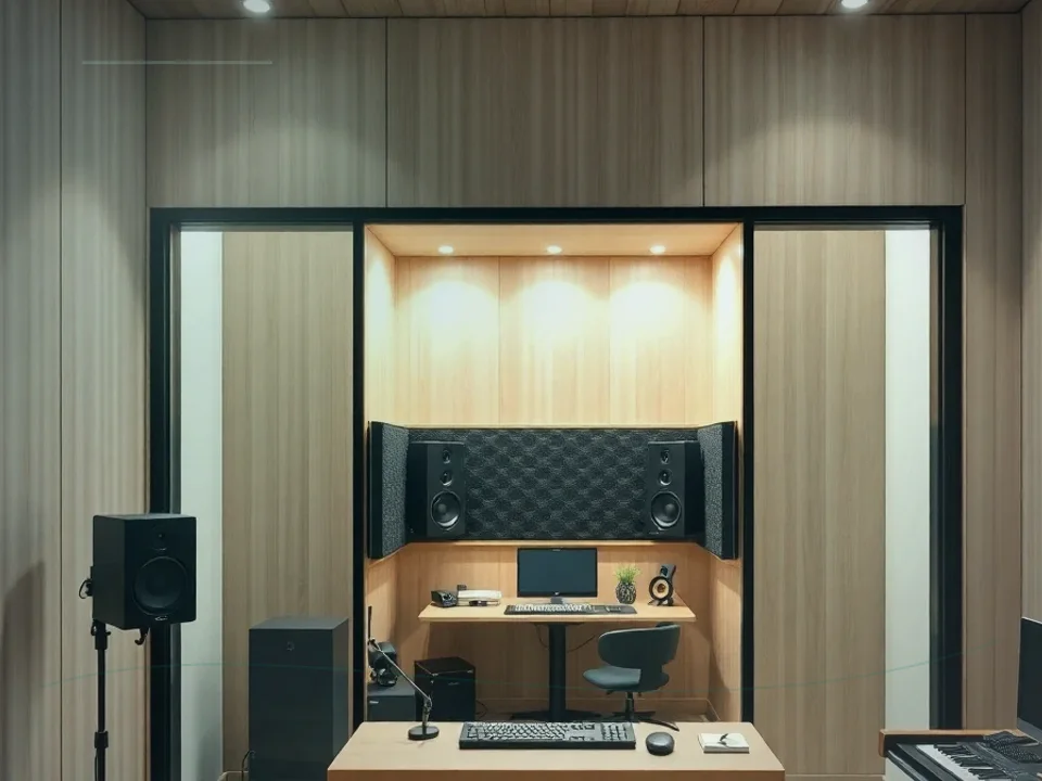 Recording Booth application case for Recording Booth - site image
