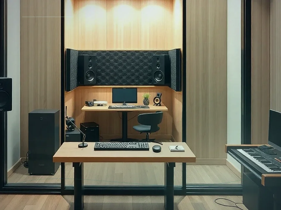 Recording Studio Booth application case for Recording Booth - detail image