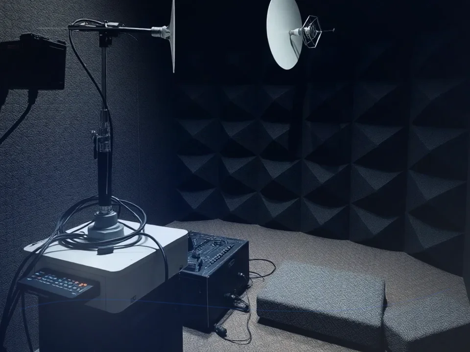 Rf Anechoic Chamber application case for RF Anechoic Chamber - site image