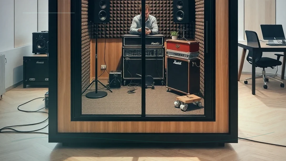 Isolation Booth Application Case for Soundproof Isolation Booth