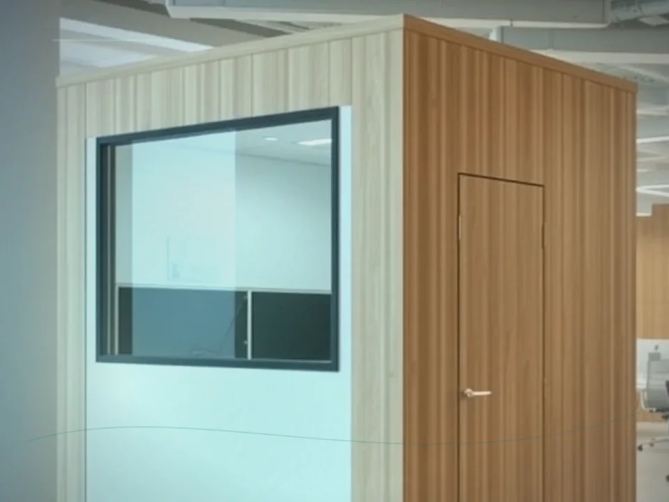 Isolation Booth application case for Soundproof Isolation Booth - site image