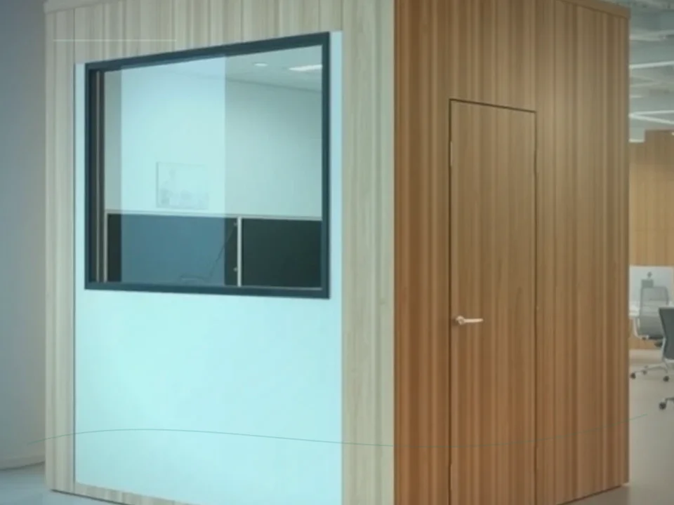 Portable Sound Isolation Booth application case for Soundproof Isolation Booth - site image