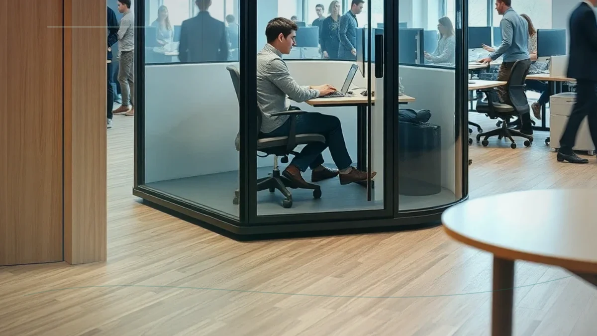 Office Pods For Sale Application Case for Soundproof Office Pod