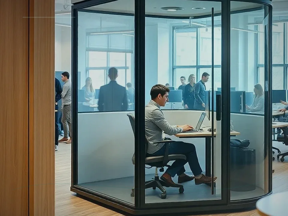 Soundproof Office Pod application case for Soundproof Office Pod - detail image