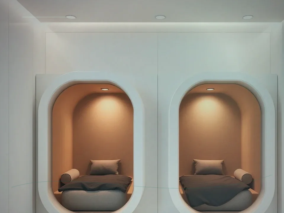 Soundproof Sleep Chamber application case for Soundproof Sleeping Pod - site image