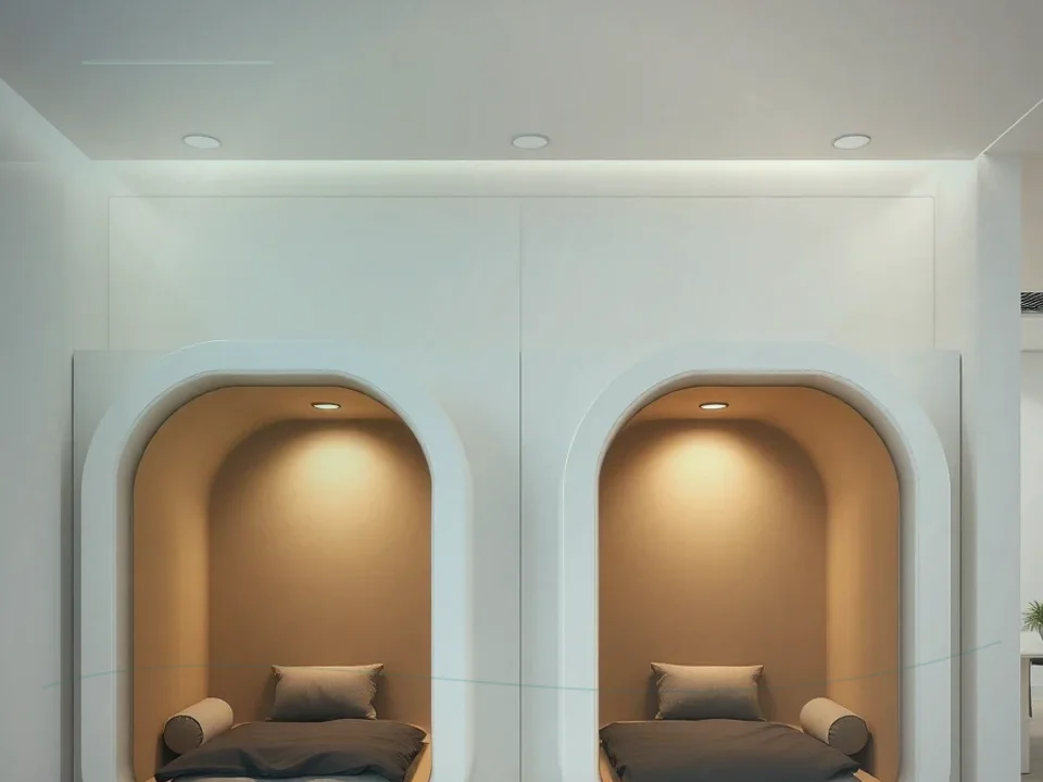 Soundproof Sleeping Chamber application case for Soundproof Sleeping Pod - site image