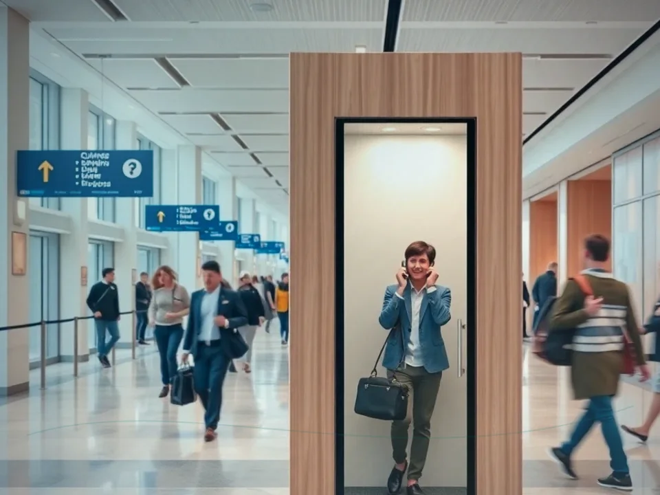 Office Telephone Booth application case for Soundproof Telephone Booth - site image