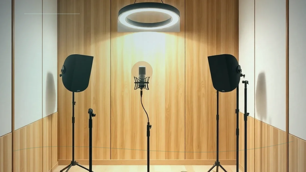 Vocal Booth Application Case for Soundproof Vocal Booth