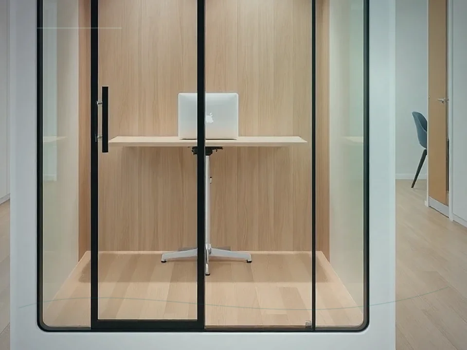 Sound Proof Pod application case for Soundproof Work Pod - detail image