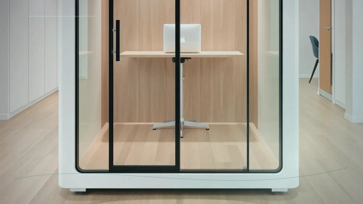 Work Pods Application Case for Soundproof Work Pod